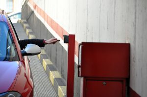 cerradura de proximidad parking